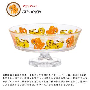 石塚硝子 昭和復古玻璃淺型高腳甜品杯225ml