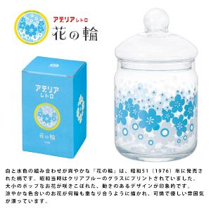 石塚硝子 昭和復古玻璃儲存罐附蓋680ml