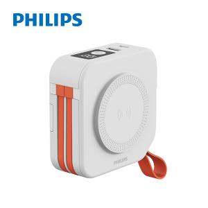 【Philips飛利浦】10000mAh多功能十合一螢幕顯示行動電源