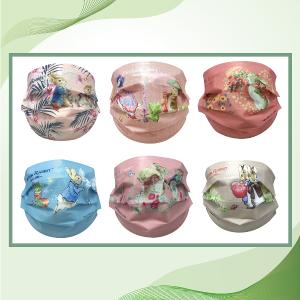 PETER RABBIT 比得兔平面醫用口罩-6 款 (5入裝/盒x6)