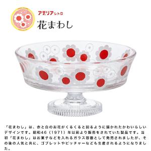 石塚硝子 昭和復古玻璃淺型高腳甜品杯225ml