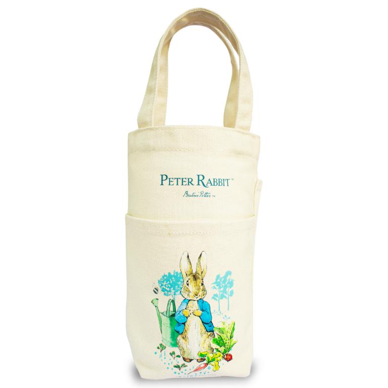PETER RABBIT 比得兔環保飲料提袋(水壺袋/飲料袋/冰霸杯提袋)2入