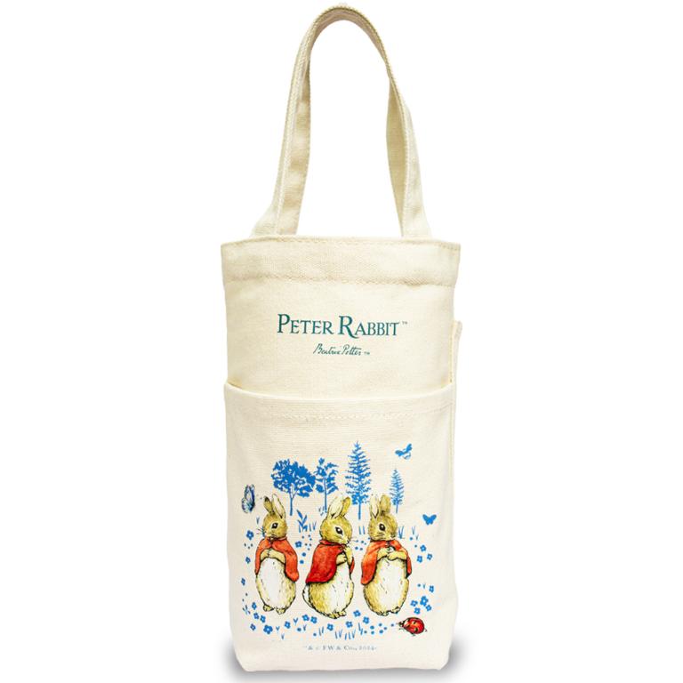 PETER RABBIT 比得兔環保飲料提袋(水壺袋/飲料袋/冰霸杯提袋)2入