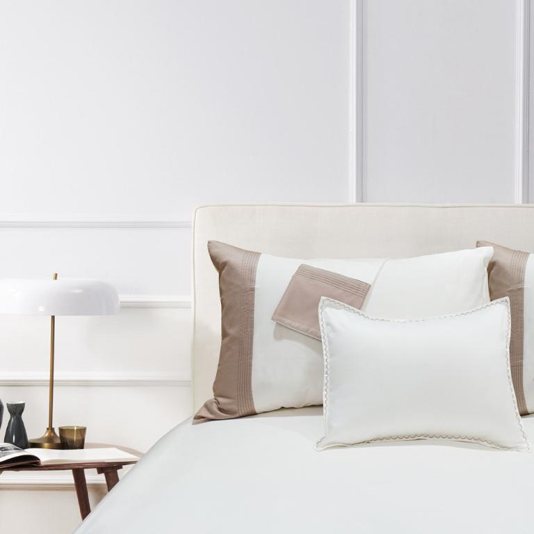 【ROYAL HOME】海藻紗床包枕套三件組(贈午安枕套)-藕色