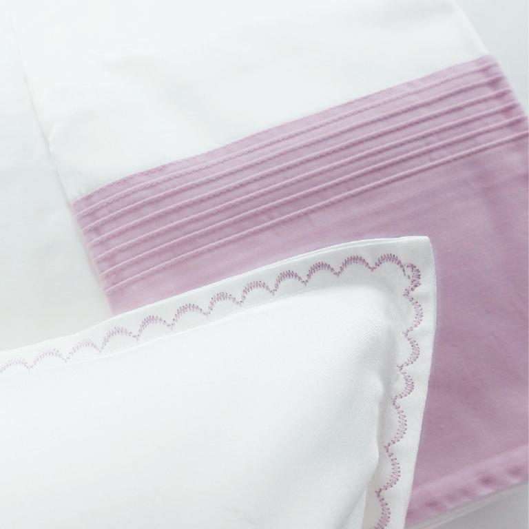 【ROYAL HOME】海藻紗床包枕套三件組(贈午安枕套)-粉紅色