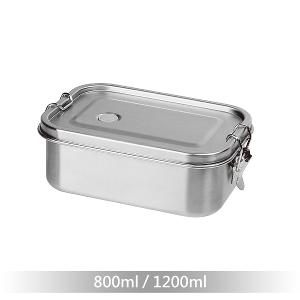 【耐爾森】304不鏽鋼分隔洩閥便當盒