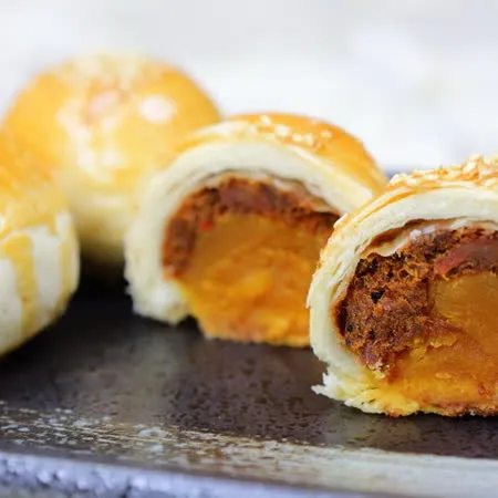 【白鵝山腳】普一牛肉蛋黃酥禮盒