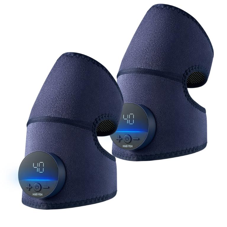 輝葉 震關健 KNEEBUZZ(多功能石墨烯熱感按摩器)/2入組 (HY-762-BU-D)