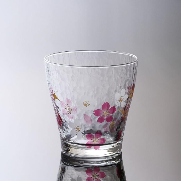 東洋佐佐木 槌紋櫻花玻璃杯-275ml
