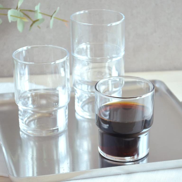 東洋佐佐木 HS杯口強化 透明玻璃杯 200ml