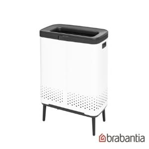 Brabantia BO Laundry Bin Hi洗衣桶 2X45L-純淨白