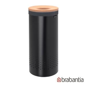 Brabantia Laundry Bin 洗衣桶35L-尊爵黑(軟木蓋)