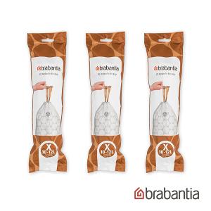 Brabantia BO系列垃圾袋(X型10-12L)-3件組(20入/包)