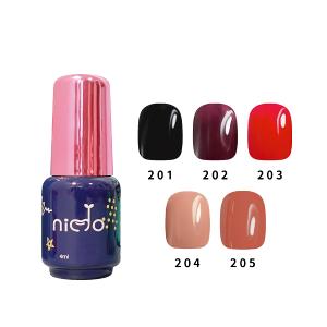 nido mini 一步光撩指甲油膠 4ml-紅天鵝公主