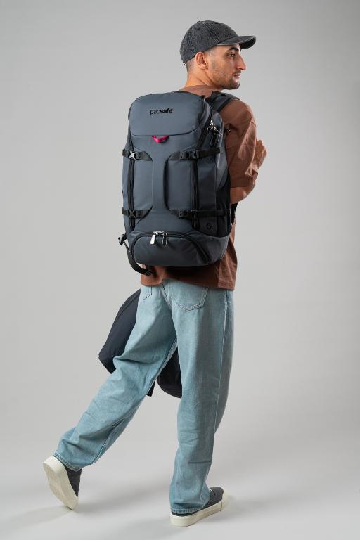 Pacsafe EXP35 防盜旅行後背包 (35L)-黑色
