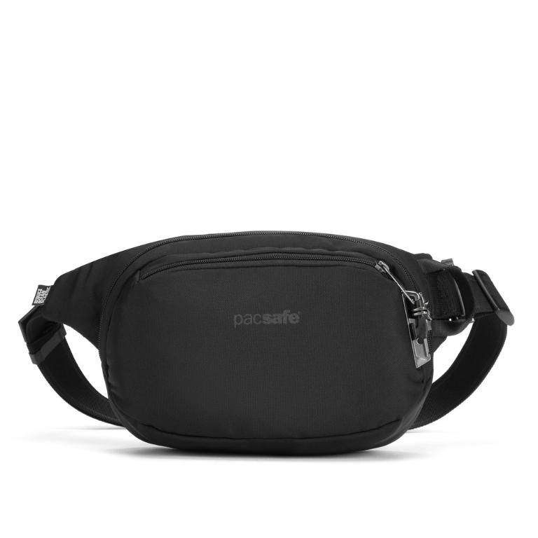 Pacsafe Vibe 100 防盜探險胸腰包 (4L)-黑色