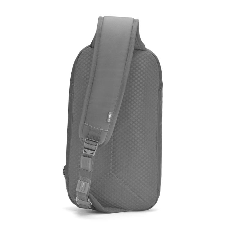 Pacsafe V 325 城市探險防盜斜背胸背包(10L)-黑色