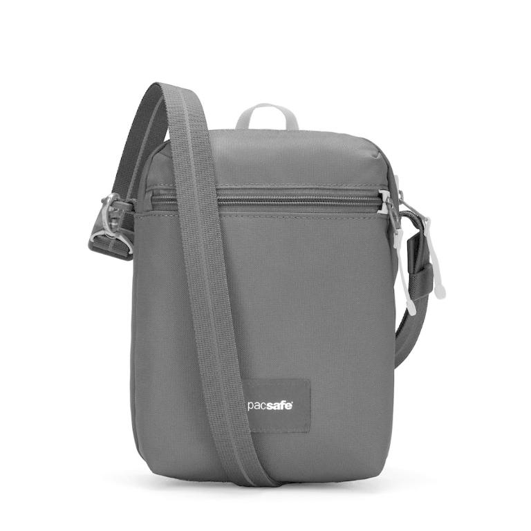 Pacsafe Go 隨行防盜斜背小方包 4.5L-黑色