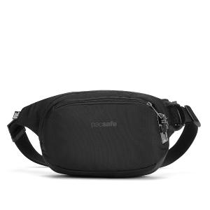 Pacsafe Vibe 100 防盜探險胸腰包 (4L)-黑色