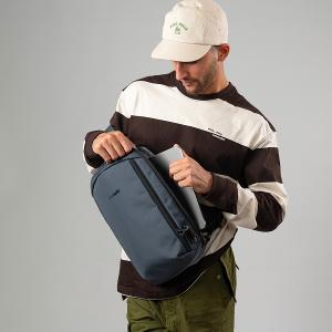 Pacsafe V 325 城市探險防盜斜背胸背包(10L)-岩石灰