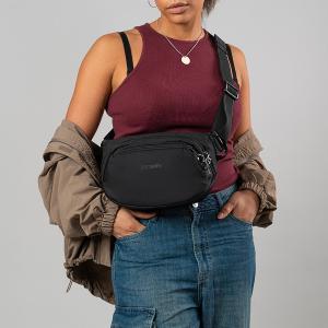 Pacsafe Vibe 100 防盜探險胸腰包 (4L)-黑色