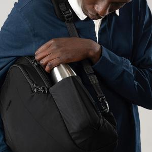 Pacsafe LS350 ECONYL® Fabric 都市防盜後背包(15L)-潮汐藍