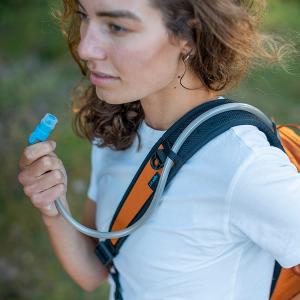 Pacsafe ECO 防盜單肩斜背包 (12L)-潮汐藍