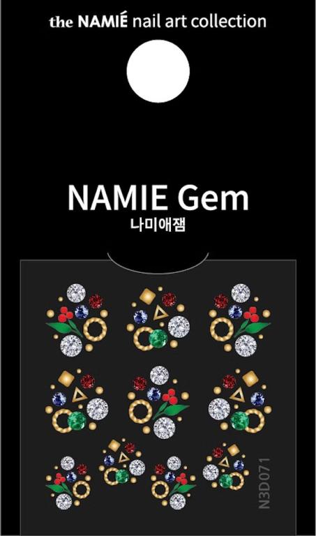 NAMIE Gem 美甲裝飾藝術貼紙 3D 071