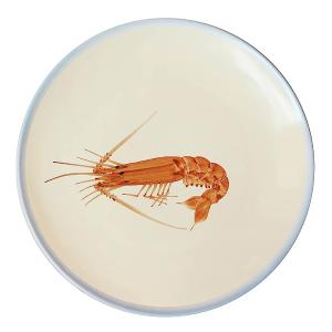 日本雲井窯 黑樂飯鍋（3合）加贈PEKOE 復古台灣盤・大盤(赤蝦)