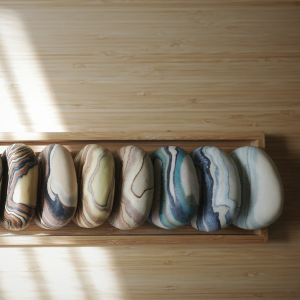 靜默如初 鵝卵石香氛輕柔磨砂皂 232