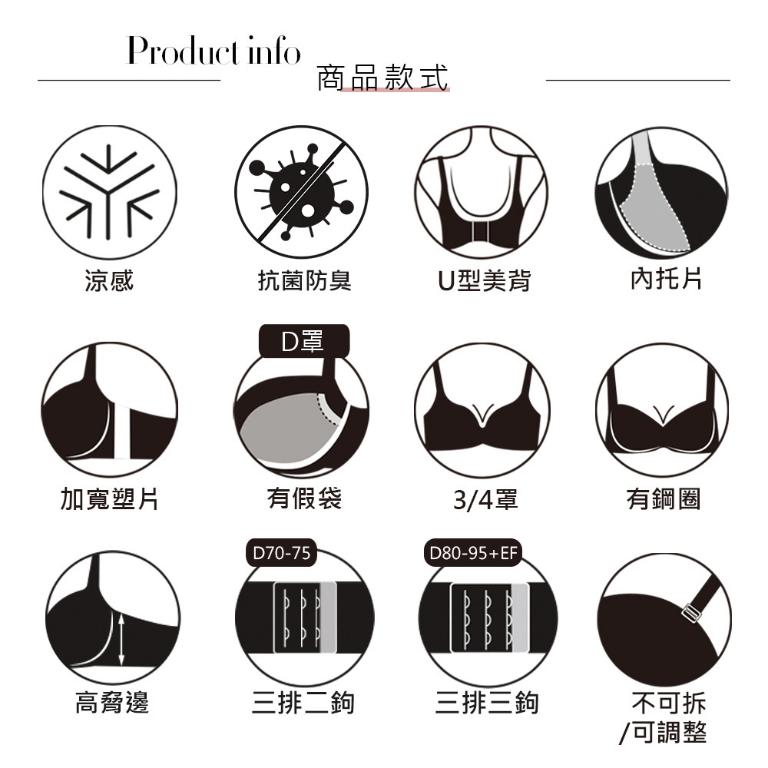 【思薇爾】撩波薔薇天使系列D-F罩涼感抗菌蕾絲集中包覆女內衣(花青藍)