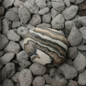 蔥鬱長假 鵝卵石香氛輕柔磨砂皂 287