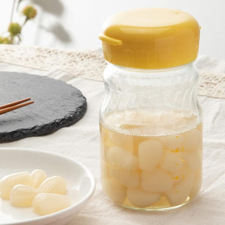 東洋佐佐木 透明玻璃刻度醃漬儲物瓶485ml/930ml