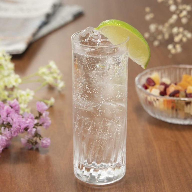 東洋佐佐木 HS杯口強化 切子玻璃杯-285ml