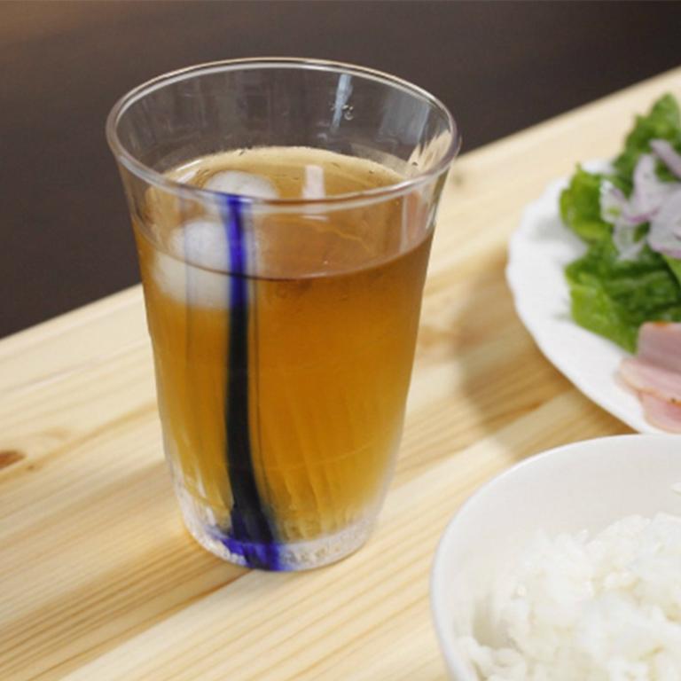 東洋佐佐木 質感玻璃杯275ml五入組-藍流