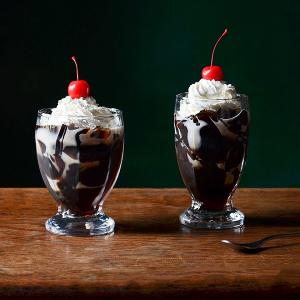 東洋佐佐木 HS杯口強化 透明高腳玻璃冷飲杯