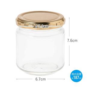 東洋佐佐木 透明玻璃儲存罐-90ml~820ml