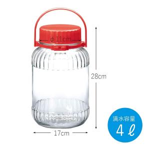 東洋佐佐木 玻璃醃漬儲物罐-2L~8L