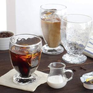 東洋佐佐木 HS杯口強化 透明高腳玻璃冷飲杯