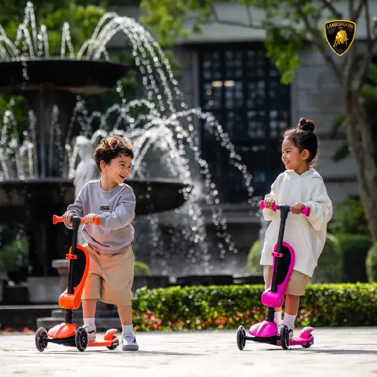 KIDMORY 藍寶堅尼二合一炫光滑板車 (KM-616)