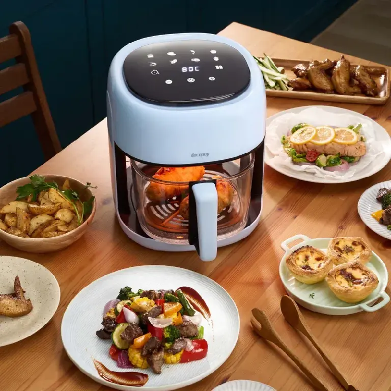 decopop 智能觸控美型玻璃氣炸鍋 (DP-107)