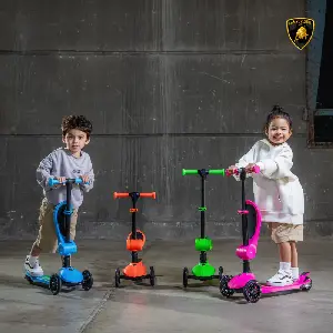 KIDMORY 藍寶堅尼二合一炫光滑板車 (KM-616)