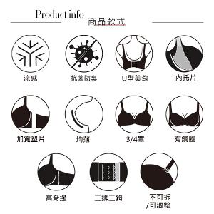 【思薇爾】撩波薔薇天使系列G-H罩涼感抗菌蕾絲集中包覆大罩女內衣(白玫瑰)