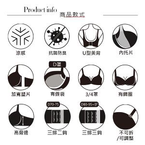 【思薇爾】撩波薔薇天使系列D-F罩涼感抗菌蕾絲集中包覆女內衣(白玫瑰)