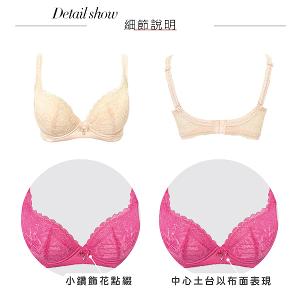 【思薇爾】撩波薔薇天使系列G-H罩涼感抗菌蕾絲集中包覆大罩女內衣(白玫瑰)