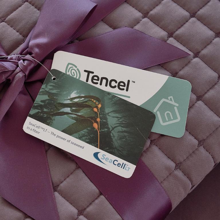 【ROYAL HOME】海藻紗涼被-紫紅