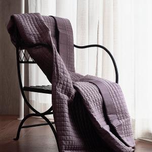 【ROYAL HOME】海藻紗涼被-紫紅