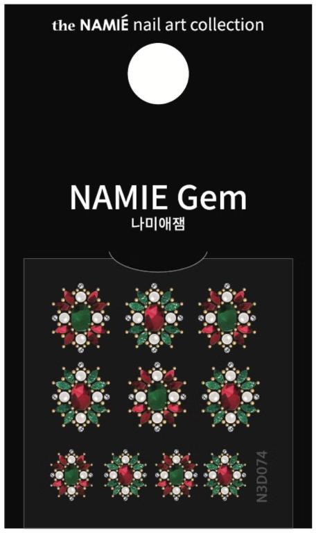 NAMIE Gem 美甲裝飾藝術貼紙 3D 074
