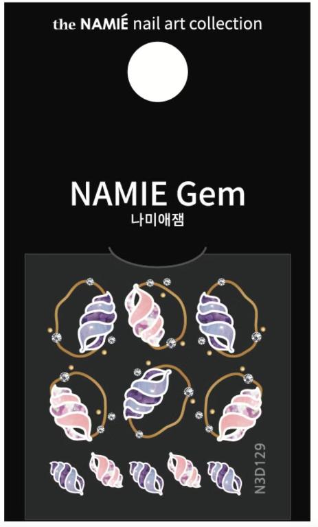 NAMIE Gem 美甲裝飾藝術貼紙 3D 129