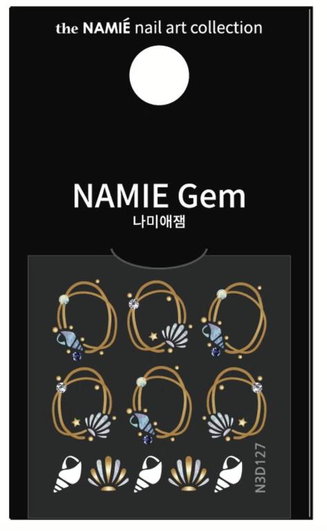 NAMIE Gem 美甲裝飾藝術貼紙 3D 127